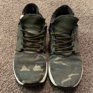 Nike Green Camouflage Sneakers